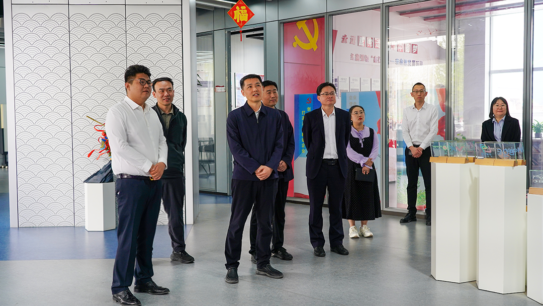 博兴县委副书记、代县长孔磊一行到访银河优越会GEG调研产业发展情况(图1)